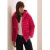Steppjacke CECIL, Damen, Gr. XL (44), rot (granita rot), Steppware, Obermaterial: 100% Polyester, Strukturmuster, casual, regular fit taillenbedeckt, Langarm Bündchen, Jacken, mit Kapuze