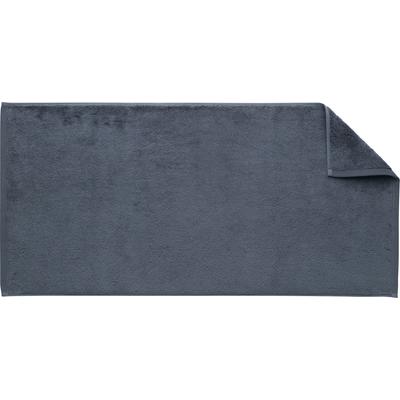 Handtuch EGERIA "Elegant", grau (stone), B:50cm L:100cm, Walkfrottier, Obermaterial: 100% Baumwolle, Handtücher (Packung), Uni Programm mit Webkante, reine Baumwolle Image