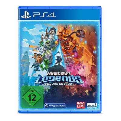 MINECRAFT Spielesoftware "Minecraft Legends - Deluxe Edition", bunt, PlayStation 4, Games