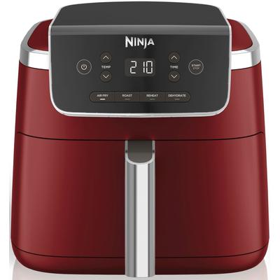 NINJA Heissluftfritteuse "PRO Cinnamon AF140EUCM", rot (dunkelrot), B:28,5cm H:26,5cm T:36cm, Fritteusen
