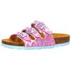 Pantolette LICO "Pantolette Bioline Kids", Gr. 30, rosa, Synthetik, Schuhe Pantolette Schlappen