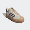 Sneaker ADIDAS ORIGINALS "GAZELLE BOLD", Gr. 41, cream weiß, night indigo, magic beige, Leder, sportlich, Schuhe, Topseller