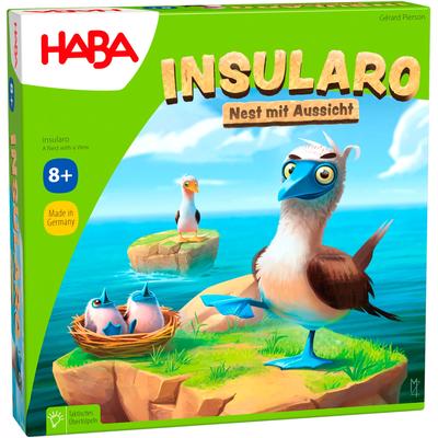 Spiel HABA "Insularo", bunt, Spiele, Kinder, Pappe, Holz, Made in Germany