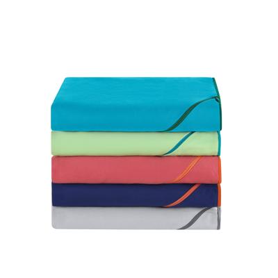 Handtuch DYCKHOFF Gr. 1, blau (topas), B:60cm L:120cm, 90% Polyester, 10% Polyamid, Handtücher (Packung) Image