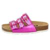 Pantolette LICO "Pantolette Bioline Trendy", Gr. 35, pink (rosa), Synthetik, Schuhe Damenschuh Hausschuh Pantolette Schlappen Sommerschuh