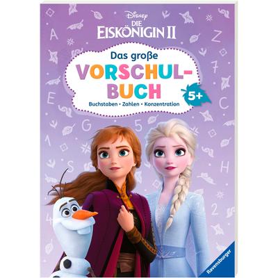 Buch RAVENSBURGER "Disney Die Eiskönigin 2: Das große Vorschulbuch", bunt, B:21,0cm H:29,5cm T:1,0cm, Bücher