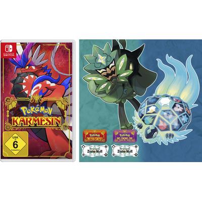 NINTENDO SWITCH Spielesoftware "Pokemon Karmesin + Der Schatz von Zone Null DLC", bunt, Nintendo Switch, Games