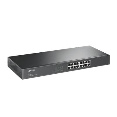 TP-LINK Netzwerk-Switch "TL-SG1016 16-Port Gigabit Rackmount Switch", schwarz, B:25cm H:8cm, Netzwerk-Switches