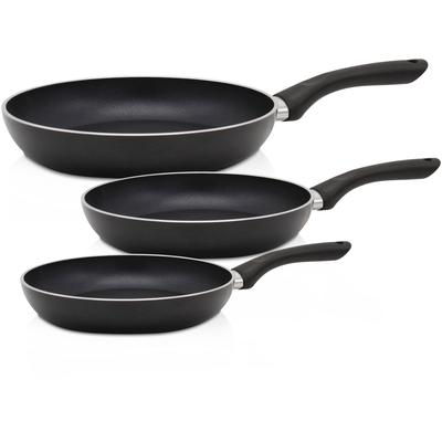 Pfannen-Set KRÜGER "Venezia", schwarz, Pfannen, Ø 20/28/28 cm, Induktion Image