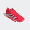Fußballschuh ADIDAS PERFORMANCE "PREDATOR CLUB FG/MG", Gr. 42, rot (lucid rot, cloud weiß, core schwarz), Synthetik, sportlich, Schuhe