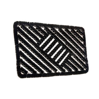 Fußmatte HANSE HOME "Grid Brushes Mat, Türmatte", schwarz, B:75cm H:33mm L:45cm, Kokos, Teppiche, Gitter, Robust, Bürsten, Innen, Außen, Schmutzabtreter, Wetterfest