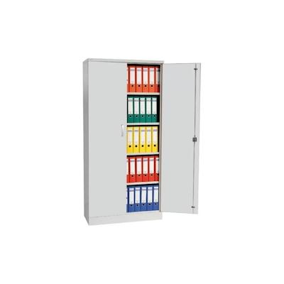 PROREGAL Aktenschrank Beetle | HxBxT 195x92x42 cm | Grau-Weiß Image
