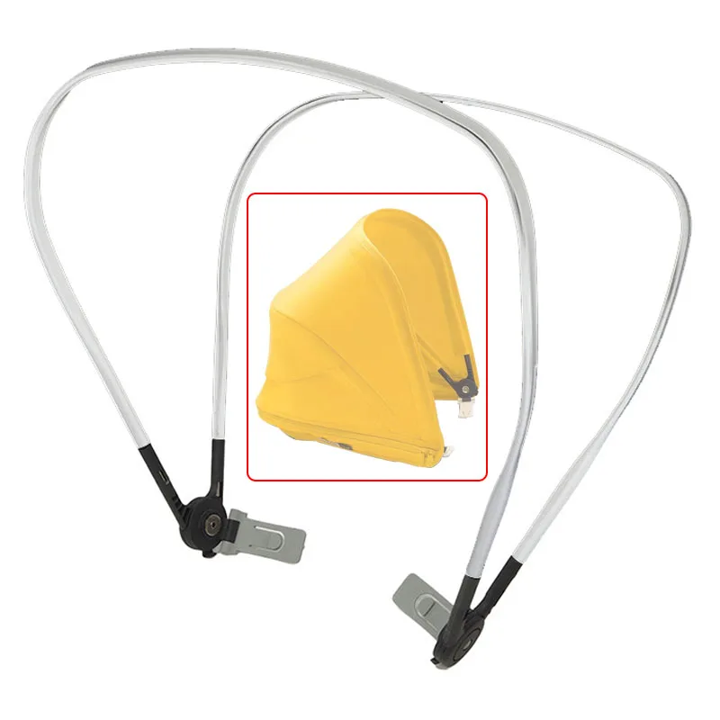 Buggy Sonne Markise Klemme Unterstützung Stange Für Bugaboo Bee 3/5/6 Sonnenschirm Halterung Unterstützung Bar Kinderwagen Ersatzteil