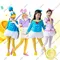 Anime Rollenspiel Kostüm Donald Duck Cartoon Krawatte Schuhe Play Party Bühnenauftritt Daisy Girl Nad Boy Halloween Dress Up Hut