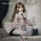 ShugaFairy Bariy Bjd Puppe 1/4 Kopf Bariy Körper Moderne Süße Lolita Stil Gelenk Körper Baby Spielzeug Mädchen Fullset BJD Puppen