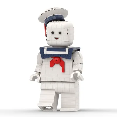 Stay-Puft Marshmallow Man Bausteine Sets Ghost Hunting Team Man Film Actionfigur Ziegel Geschenke Image