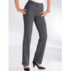 Dehnbund-Jeans COSMA, Damen, Gr. 42, Normalgrößen, grau, 76% Baumwolle, 22% Polyester, 2% Elasthan, unifarben, lang, Jeans