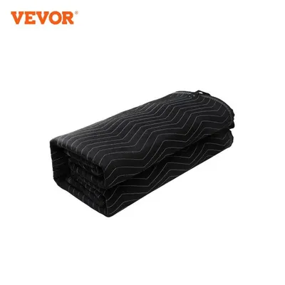 VEVOR 96" x 80" Sound Dampening Blanket Studio Grommeted with Grommets Light Blocker for Door