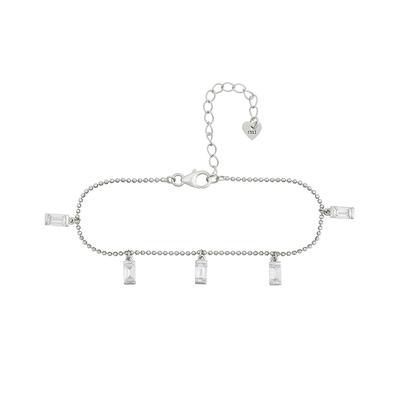 caï - Armband 925/- Sterling Silber Zirkonia weiß Armbänder & Armreife 1 ct Damen