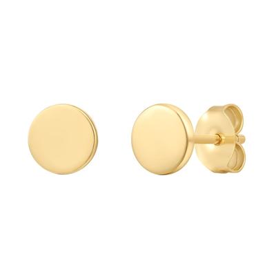Rafaela Donata Ohrstecker aus Sterling Silber in Gelbgold 6,1 mm Damen Image