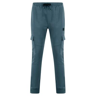 Sweatpants Veyle Multi-Pocket Cargo Style Cuffed Joggers in Dark Slate / XXL - Tokyo Laundry
