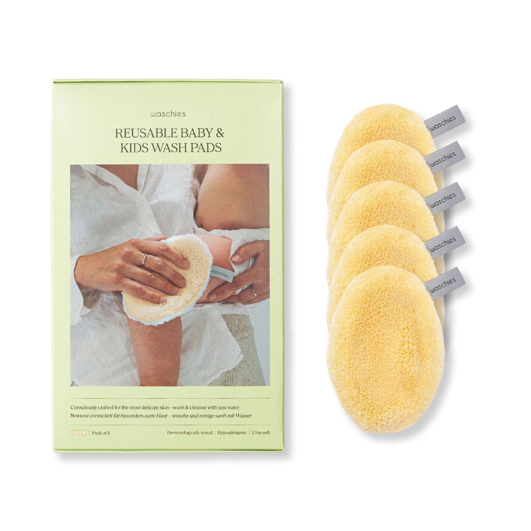 Wiederverwendbare Baby- & Kinderwaschpads 5 pz Set