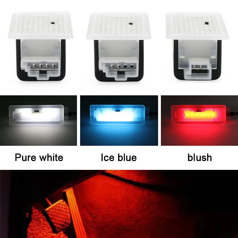 Calotti interni auto, luci per porte, luci d'atmosfera Per BMW F10 F11 F20 F22 F25 F26 F30 F32 1 3 4 5 6 serie X1 X3 X4 X5 X6