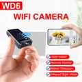WD6 Mini telecamera WiFi 1080P HD Wireless IP Micro telecamera Monitor remoto piccolo videoregistratore rilevamento del movimento Mini Cam Night