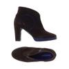 Desigual Damen Stiefelette, Gr. 36, braun, Leder