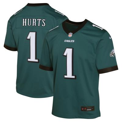 Philadelphia Eagles Nike Game Heimtrikot - Grün - Jalen Hurts - Kinder Image