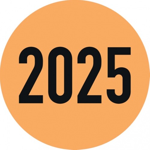 König Werbeanlagen Dreifke® Klebepunkte/Markierungspunkte aus Papier, 2025 - Rolle - 35 mm Papier selbstklebend Image