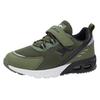 Sneaker KANGAROOS "KX-Arg EV", Gr. 34, olive, jet schwarz, Textil, Synthetik, sportlich, Schuhe