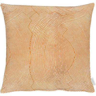 Dekokissen APELT "5470", orange, B:48cm L:48cm, Obermaterial: 75% Polyester, 25% Baumwolle. Füllung: 100% Polyester, Dekokissen_Sitzkissen_Kissenhüllen Image