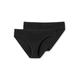 Tai-Slip SCHIESSER ""95/5"", Damen, Gr. 36, schwarz (000, schwarz), Single Jersey, Obermaterial: 95% Baumwolle, 5% Elasthan, unifarben, eng, Unterhosen, mit flachen Nähten