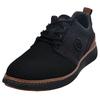 Schnürschuh BUGATTI, Herren, Gr. 46, schwarz, Textil, Lederimitat, casual, Schuhe, Freizeitschuh, Halbschuh, Schnürer mit Kontrastbesatz an der Ferse