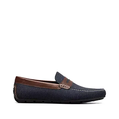 Florsheim Men's Motor Knit Moc Toe Penny Driver