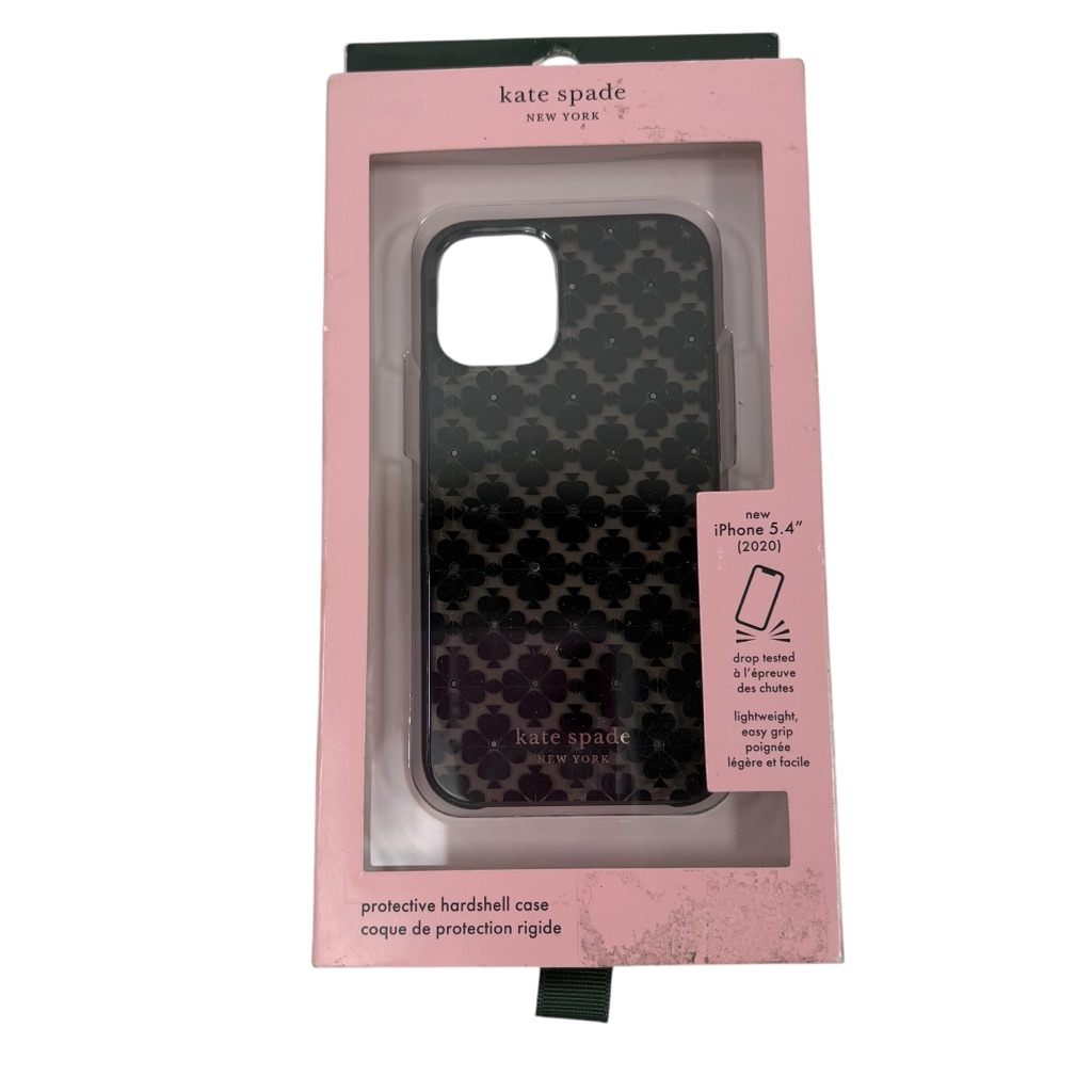 Kate Spade Cell Phones & Accessories | Kate Spade Apple Iphone 5’4” 2020 Hardshell Phone Case New Floral Drop Tested | Color: Black | Size: Os