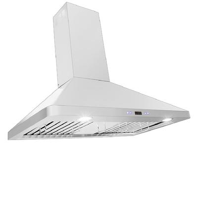 PLFW 129J Stainless Steel Vent Hood, Wall Mounted Quiet Operation / 36 inches wide