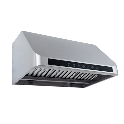 PLJW 101 Under-Cabinet Range Hood, Ducted, 1000/2000 CFM, Stainless Steel Finish | Proline Range Hoods / 48 inches wide / Single (1000 CFM)