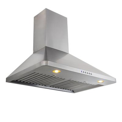 Proline PLJW 129 Indoor/Outdoor | Wall-Mounted Range Hood, Ducted, 900/1200 CFM, Stainless Steel Finish / 36 inches wide / 430 Stainless Steel (Indoors)