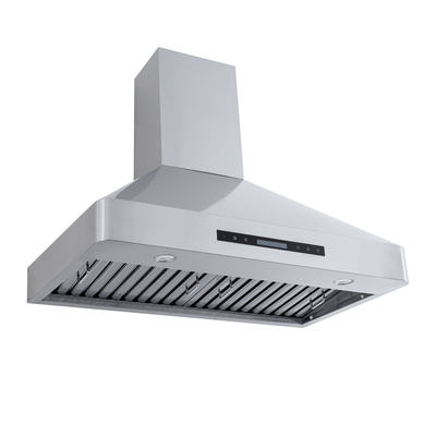 Proline PLJW 130 | Wall-Mounted Range Hood, Ducted, 900/1200 CFM, Stainless Steel Finish / 36 inches wide