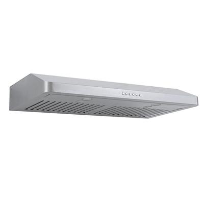 Under-Cabinet Range Hood, Convertible to Ductless, 600 CFM, Stainless Steel | Proline PLJW 185 Slim / 36 inches wide / Facing Straight