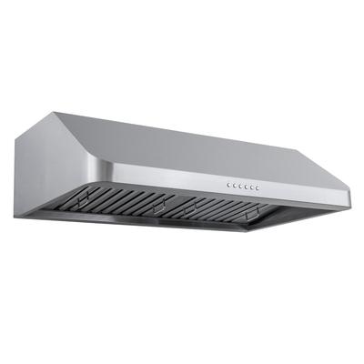 Under-Cabinet Range Hood, Convertible to Ductless, High Performance, Stainless Steel Finish | Proline PLJW 121 / 48 inches wide