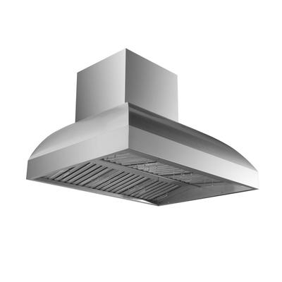 Wall Mounted Range hood, Ducted, 2000 CFM, Thick 304 Stainless Steel | PLGW WC BBQ Pro PRE-SALE! / 60 inches wide