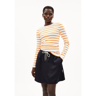 MAYWAA STRIPES - Frauen Fitted Longsleeve - mehrfarbig (Größe: S) Image