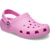 Clog CROCS "Classic K", Kinder, Gr. 34, rosa, Croslite, unifarben, klassisch, Schuhe, Sommerschuh, Hausschuh, Badeschuh mit schwenkbarem Fersenriemchen