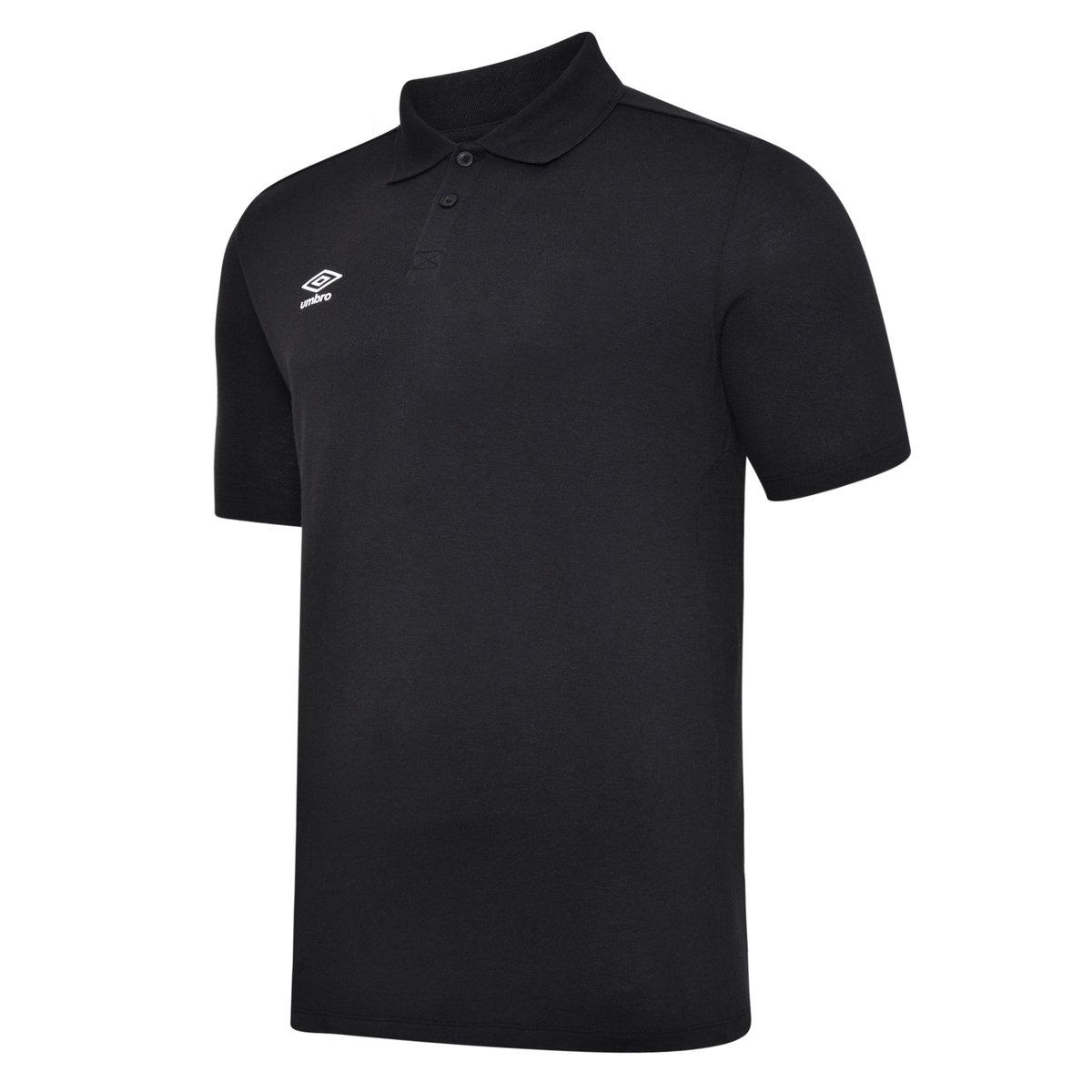 Umbro - "Essential" Poloshirt für Jungen (Schwarz/Weiß) Image