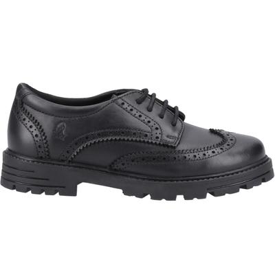 Hush Puppies - Mädchen Schul-Uniform-Schuhe "Maxine", Leder (Schwarz) Image