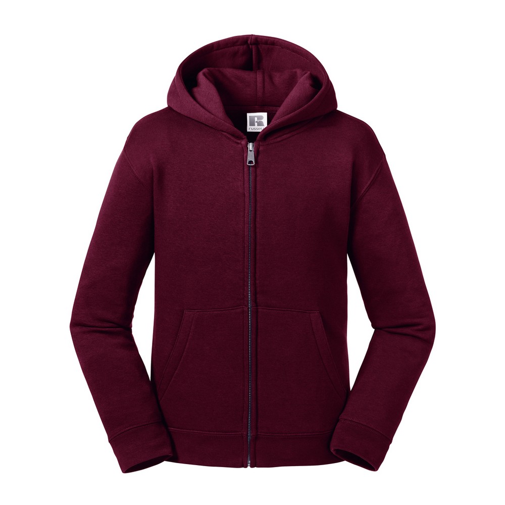 Russell Kinder/Kinder Authentic Zip Hooded Sweatshirt (Burgund) Image