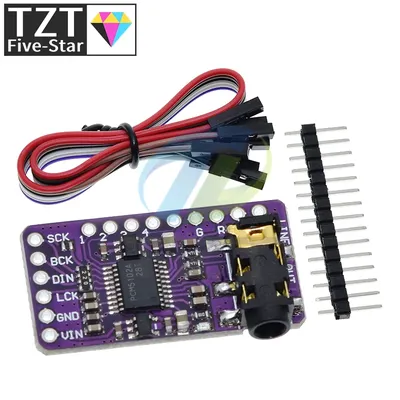 Interface I2S PCM5102A DAC Decoder GY-PCM5102 I2S Player Module For Raspberry Pi pHAT Format Board
